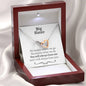 Big Sister Interlocking Hearts Necklace - Love You This Much