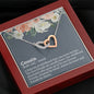 Cousin (noun) Interlocking Hearts Necklace - Love You This Much