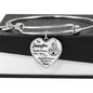 Custom Name 'Together Forever' Heart Bangle Bracelet - Love You This Much