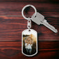 Custom Photo Keychain - Love You This Much