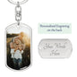 Custom Photo Keychain - Love You This Much