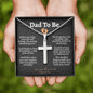 Dad to Be Cross Necklace - Love You This Much