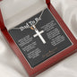Dad to Be Cross Necklace - Love You This Much
