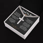 Dad to Be Cuban Cross Necklace - Love You This Much