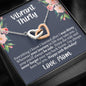 Daughter 30th Birthday Interlocking Hearts Necklace - Love You This Much