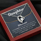 Daughter Engagement Forever Love Necklace - Love You This Much