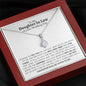 Daughter In Law (Fixed) Wedding Alluring Beauty Necklace - Love You This Much