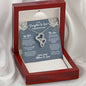 Daughter In Law Mothers Day Intertwined Hearts Necklace - Love You This Much