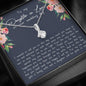Daughter In Law (Wedding Day) Alluring Beauty Necklace - Love You This Much