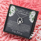 Daughter In Law Wedding Forever Love Necklace - Love You This Much