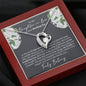 Daughter In Law Wedding Forever Love Necklace - Love You This Much