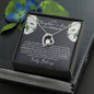 Daughter In Law Wedding Forever Love Necklace - Love You This Much