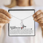 Daughter In Love Alluring Beauty Necklace - Love You This Much