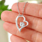 Daughter (Little Girl to Me) Forever Love Necklace - Love You This Much