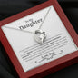 Daughter (Love Dad) Forever Love Necklace - Love You This Much