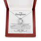 Daughter (Love Dad) Forever Love Necklace - Love You This Much