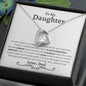 Daughter (Love Dad) Forever Love Necklace - Love You This Much