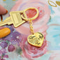 Daughter (Love Dad) Heart Keychain - Love You This Much