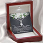 Daughter On her Wedding Day Alluring Beauty Necklace - Love You This Much
