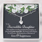 Daughter On her Wedding Day Alluring Beauty Necklace - Love You This Much