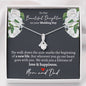 Daughter Wedding (Parents) Alluring Beauty Necklace - Love You This Much