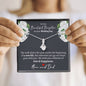 Daughter Wedding (Parents) Alluring Beauty Necklace - Love You This Much