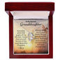 Dearest Granddaughter Forever Love Necklace - Love You This Much