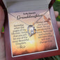 Dearest Granddaughter Forever Love Necklace - Love You This Much