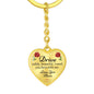 Drive Safely Heart Keychain - Love You This Much