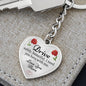 Drive Safely Heart Keychain - Love You This Much