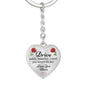 Drive Safely Heart Keychain - Love You This Much