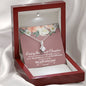 Enjoy the next Chapter (We will miss you) Alluring Beauty Necklace - Love You This Much