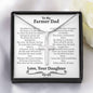Farmer Dad Cross Necklace - Love You This Much