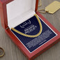 Fiance Promise Cuban Chain Necklace - Love You This Much