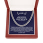 Fiance Promise Cuban Chain Necklace - Love You This Much