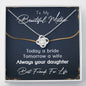 Forever Your Daughter Love Knot Necklace - Love You This Much