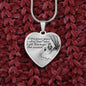 Friends Forever Pooh Heart Necklace - Love You This Much