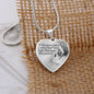 Friends Forever Pooh Heart Necklace - Love You This Much