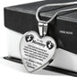 From Your Tummy Heart Necklace - Love You This Much
