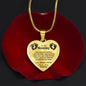 From Your Tummy Heart Necklace - Love You This Much