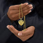From Your Tummy Heart Necklace - Love You This Much