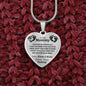 From Your Tummy Heart Necklace - Love You This Much