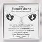 Future Aunt Tummy Alluring Beauty Necklace - Love You This Much