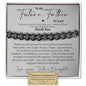 Future Father in Law (From Bride) Classic Cuban Bracelet - Love You This Much