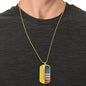 Future Husband (American Flag) Dog Tag Necklace - Love You This Much