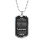 Future Husband (Was a Choice) Dog Tag Necklace - Love You This Much