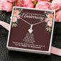 Girlfriend 1st Anniversary Alluring Beauty Necklace - Love You This Much