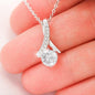 Girlfriend 1st Anniversary Alluring Beauty Necklace - Love You This Much