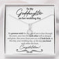 Goddaughter (Wedding) Alluring Beauty Necklace - Love You This Much