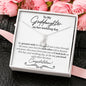 Goddaughter (Wedding) Alluring Beauty Necklace - Love You This Much